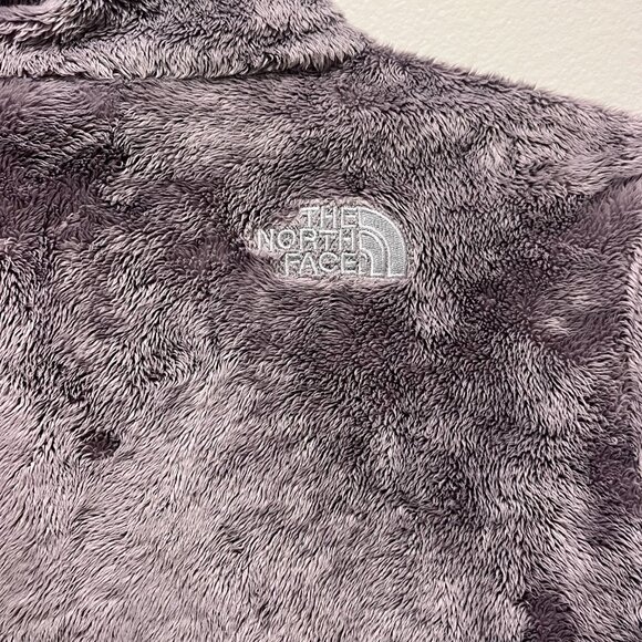 Women's The North Face Ladies Full Zip Osito Fleece Coat Jacket Grey Size Medium - Picture 4 of 9